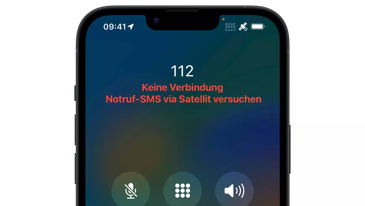 SOS per iPhone: Apples Satelliten-Notruf ab heute in Deutschland nutzbar