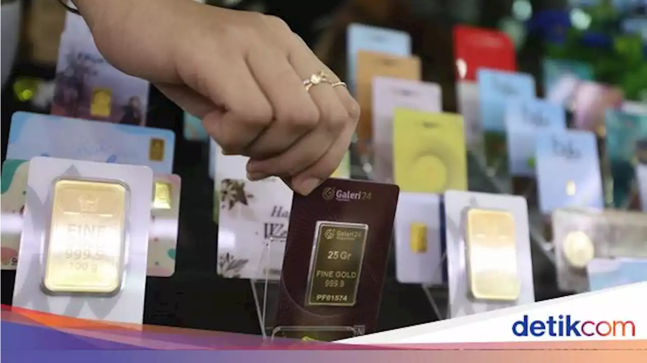 Harga Emas Pegadaian Hari Ini Turun, Siap-siap Beli!