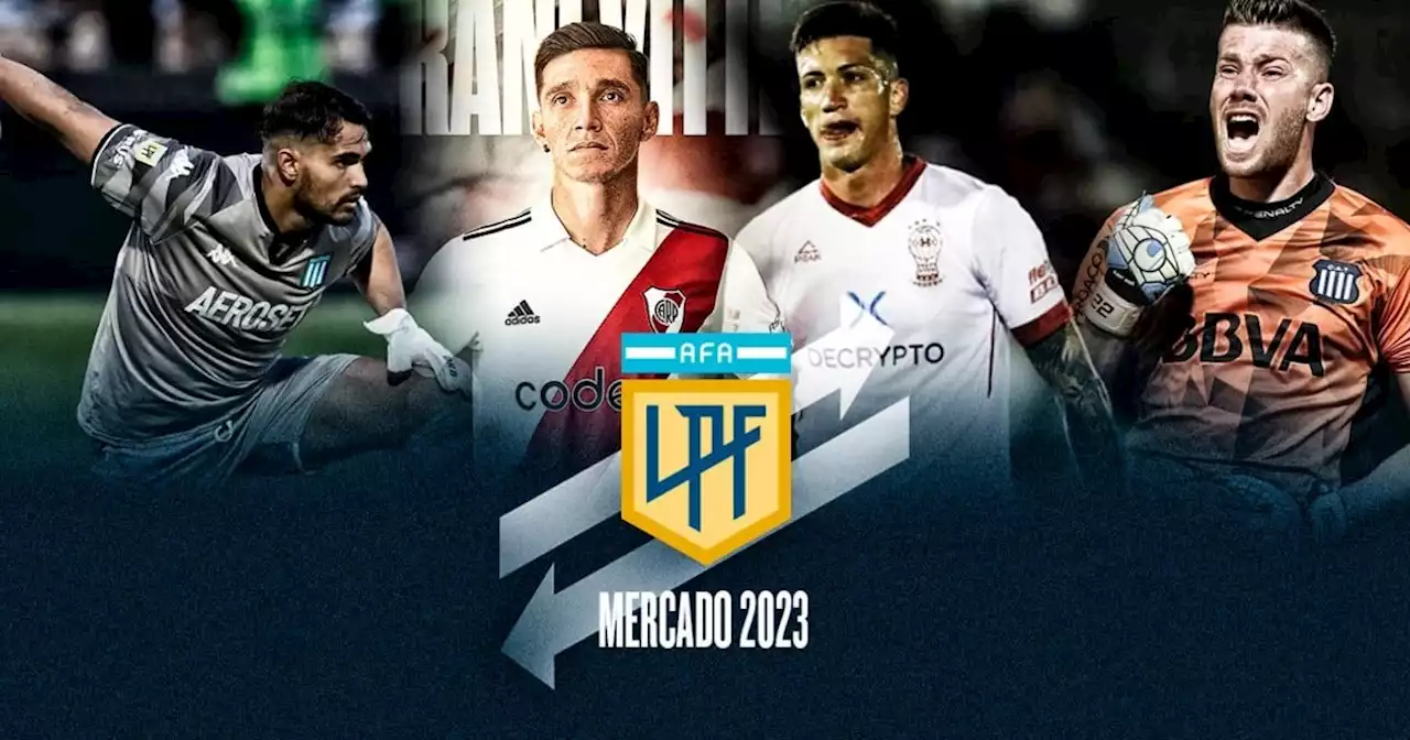 Mercado de pases 2023: primer refuerzo de River y el club por club