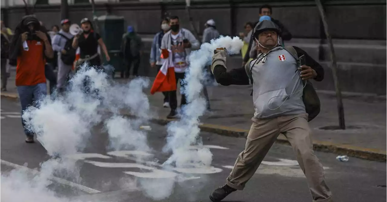 Siete muertos en las protestas contra la presidenta Dina Boluarte y el Congreso de Perú