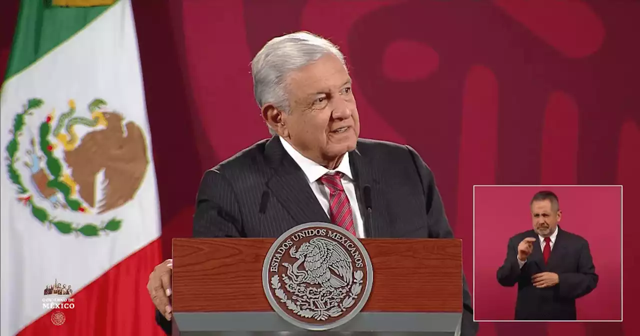 AMLO dice que la relación con Perú está 'en pausa' tras la destitución de Pedro Castillo