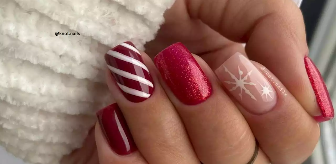 The Biggest Nail Trends This Winter Include Ice Nail Art And Christmas Manis - Love for Glam