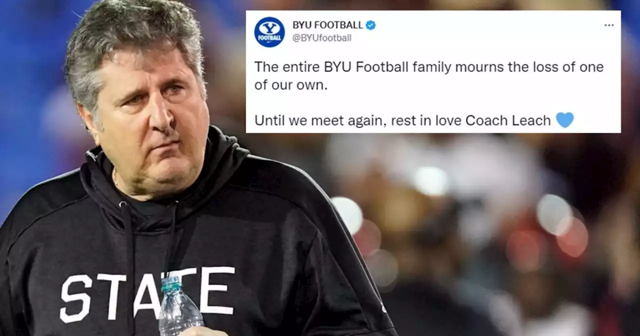 'One of our own;' BYU mourns loss of coach Mike Leach