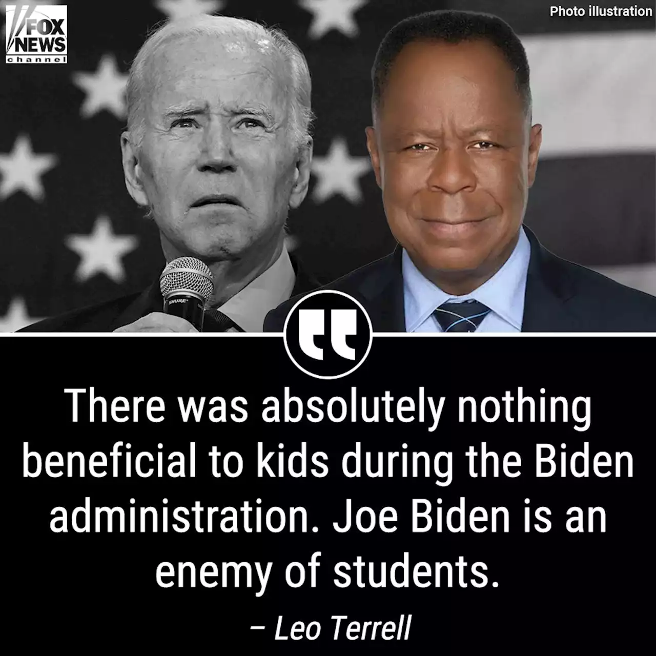 Biden is ‘union president’ at the ‘expense’ of America’s kids: Leo Terrell | Fox News Video