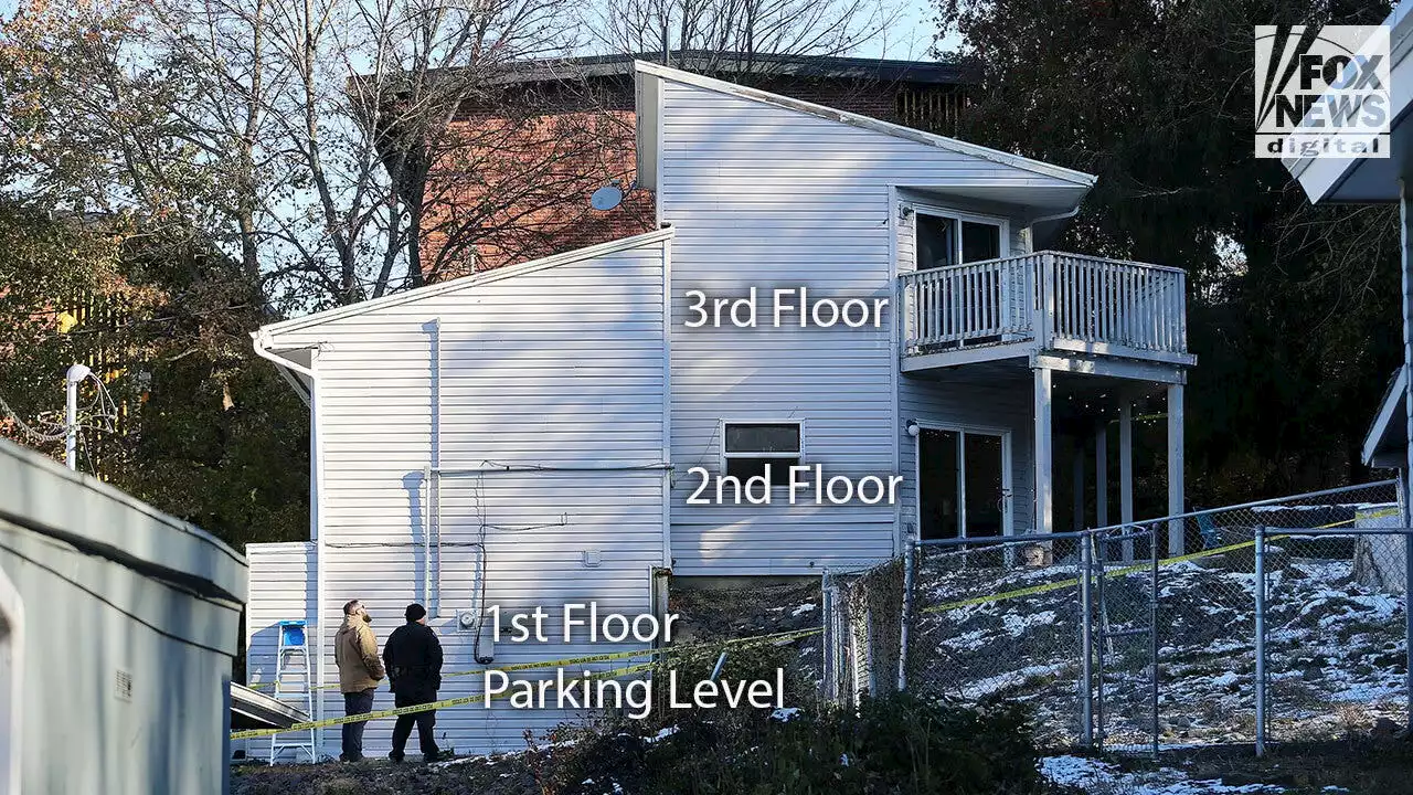 Idaho murders: Floor plan shows house where 4 college students were mysteriously killed one month ago