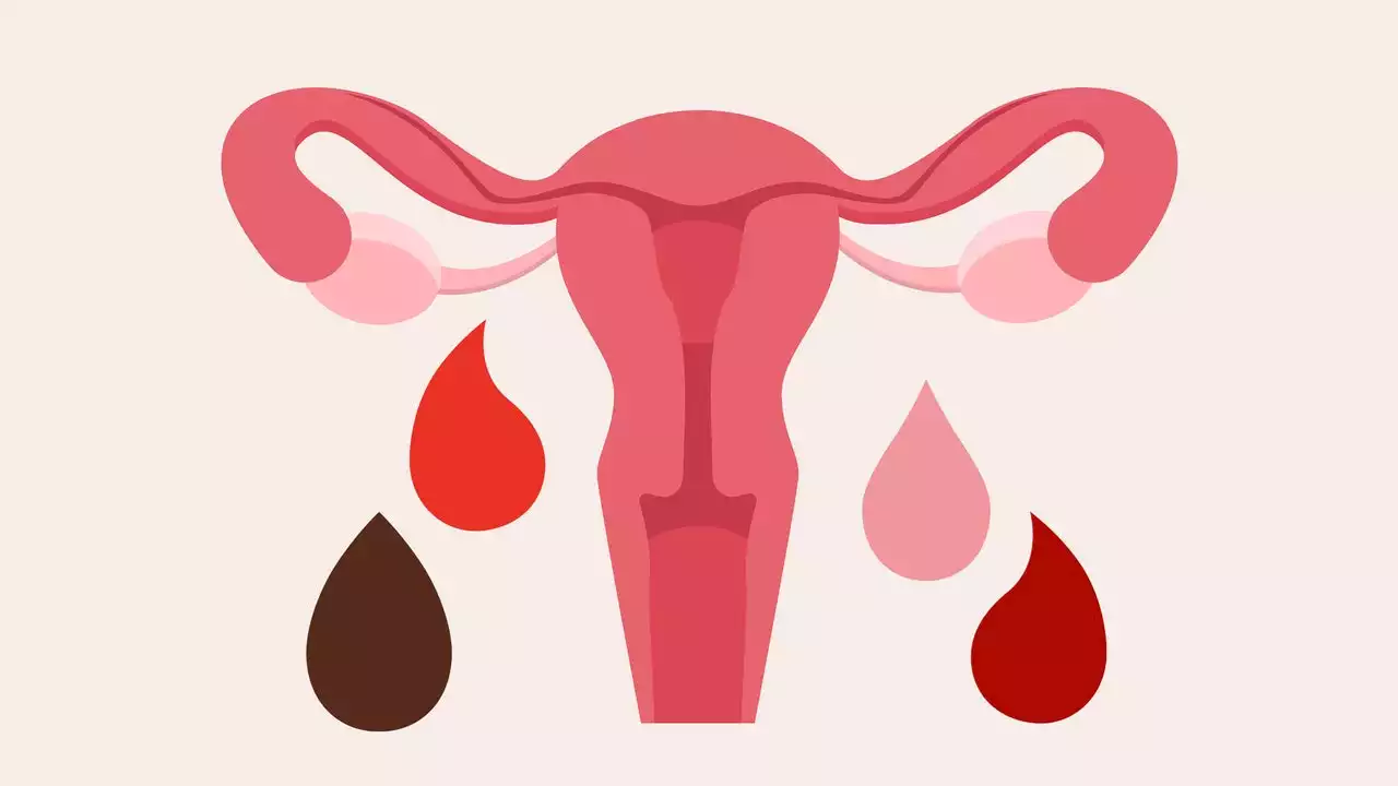 What the colour of your period blood is trying to tell you