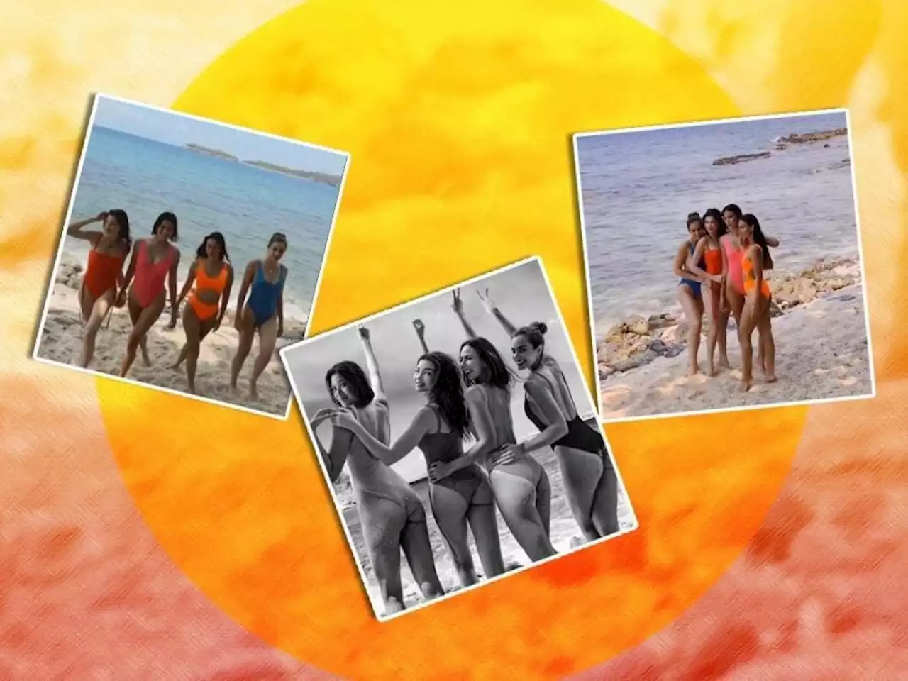 LOOK: Rhian Ramos, Max Collins, Michelle Dee, and Janina Manipol as beach buddies