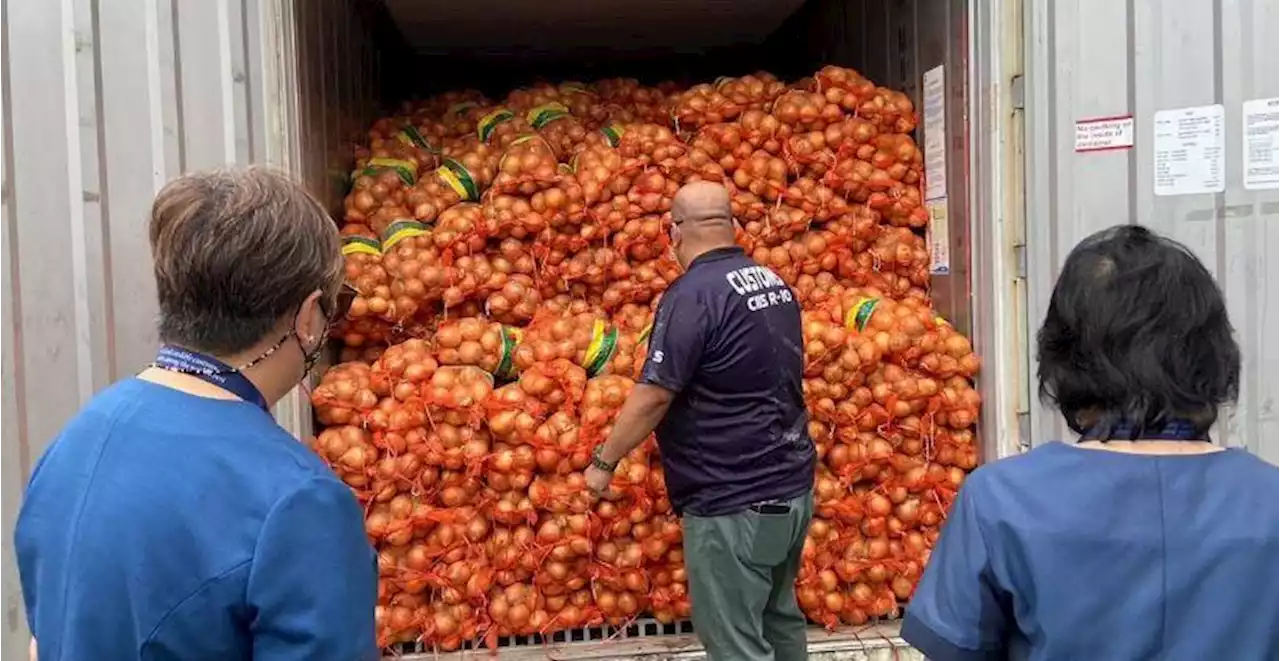 DA: Sellers of smuggled onions may face charges