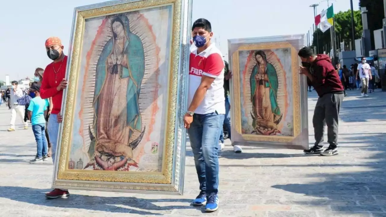 FOTOS: la Virgen de Guadalupe recibe a los feligreses de todo México