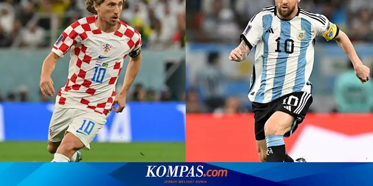 Semifinal Piala Dunia 2022 Argentina Vs Kroasia: Modric, Pemberi Luka Messi