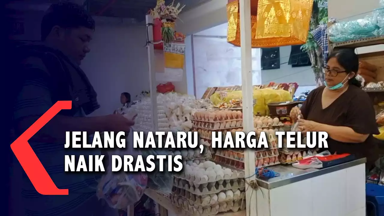 Jelang Nataru, Harga Telur Naik Drastis