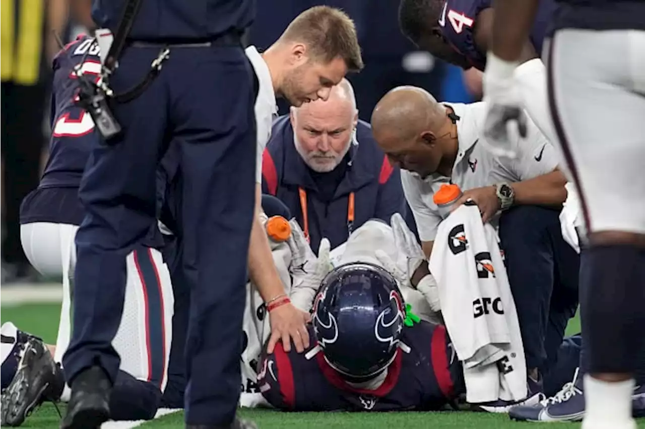 Sources: Texans running back Dameon Pierce suffered high ankle sprain, may sideline him 1-2 games