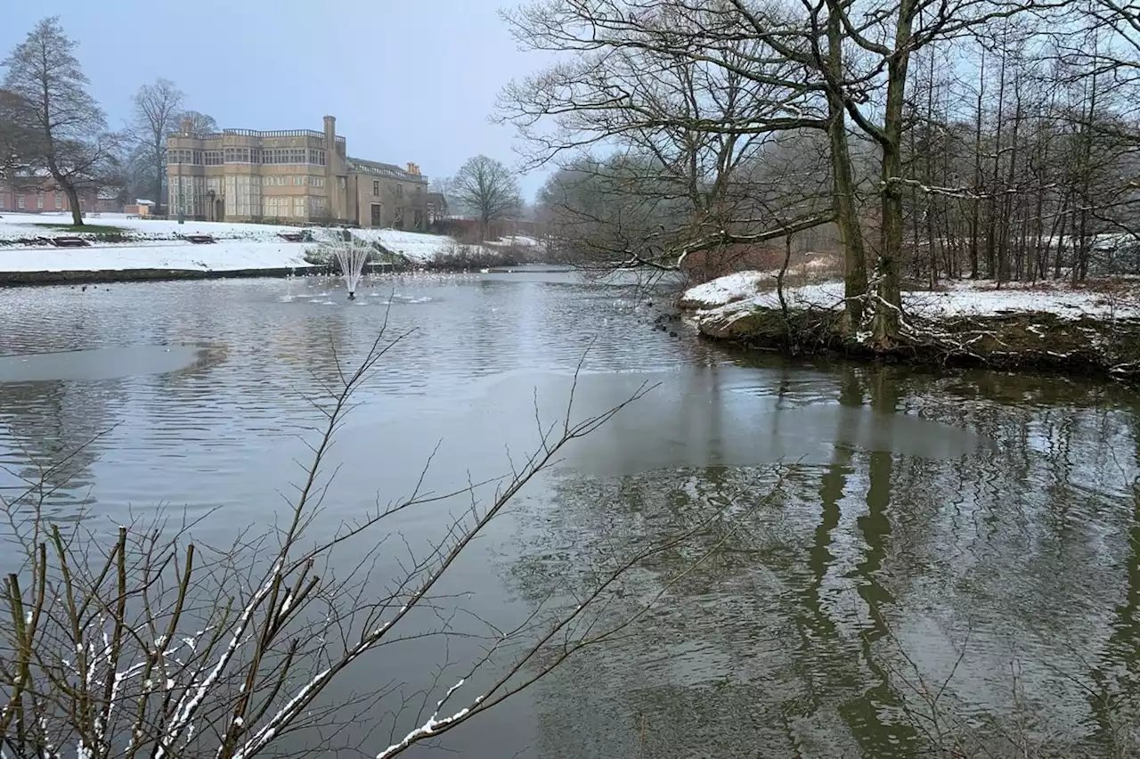 Schoolchildren spotted skating on frozen lake days after boys die in Solihull tragedy