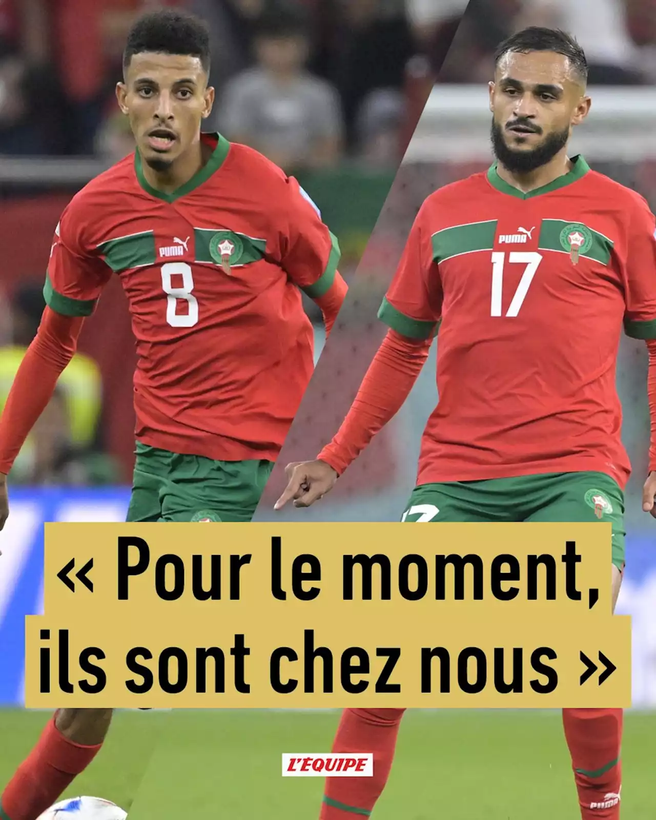 « Pour le moment, ils sont chez nous » : la mise au point d'Angers sur Boufal et Ounahi