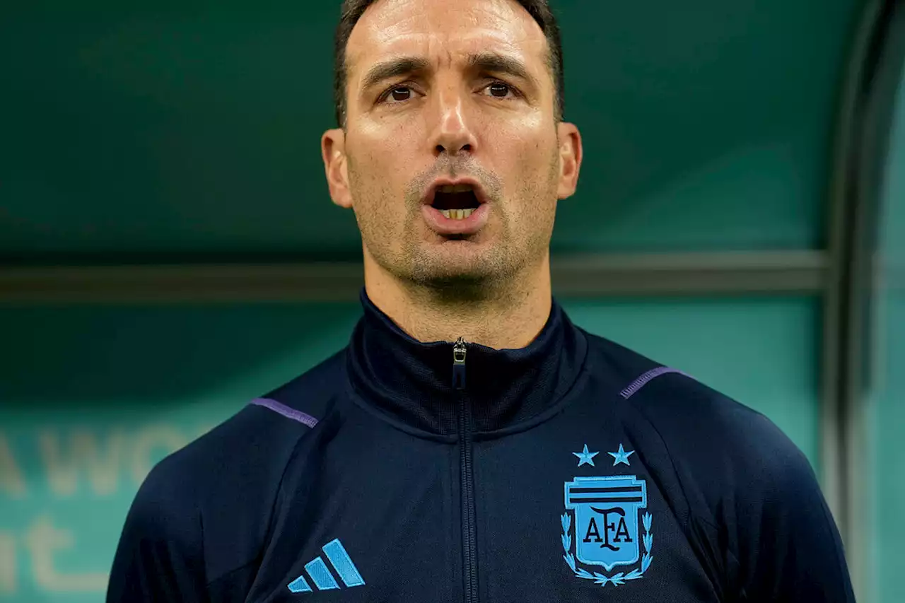 Scaloni, frente a las puertas del éxito con la selección de Argentina