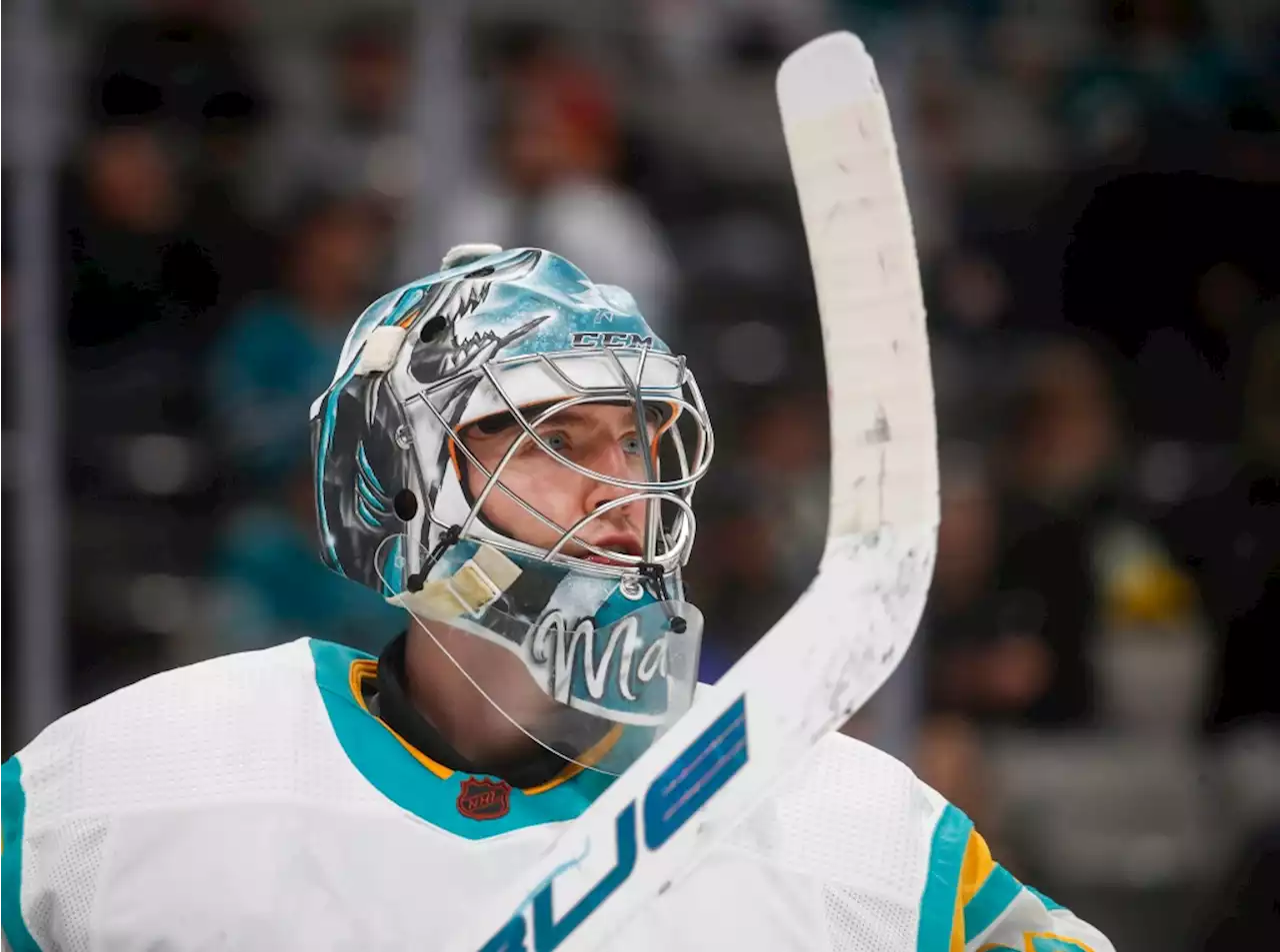 Sharks rookie sent back to AHL, but got Quinn’s attention with first NHL start