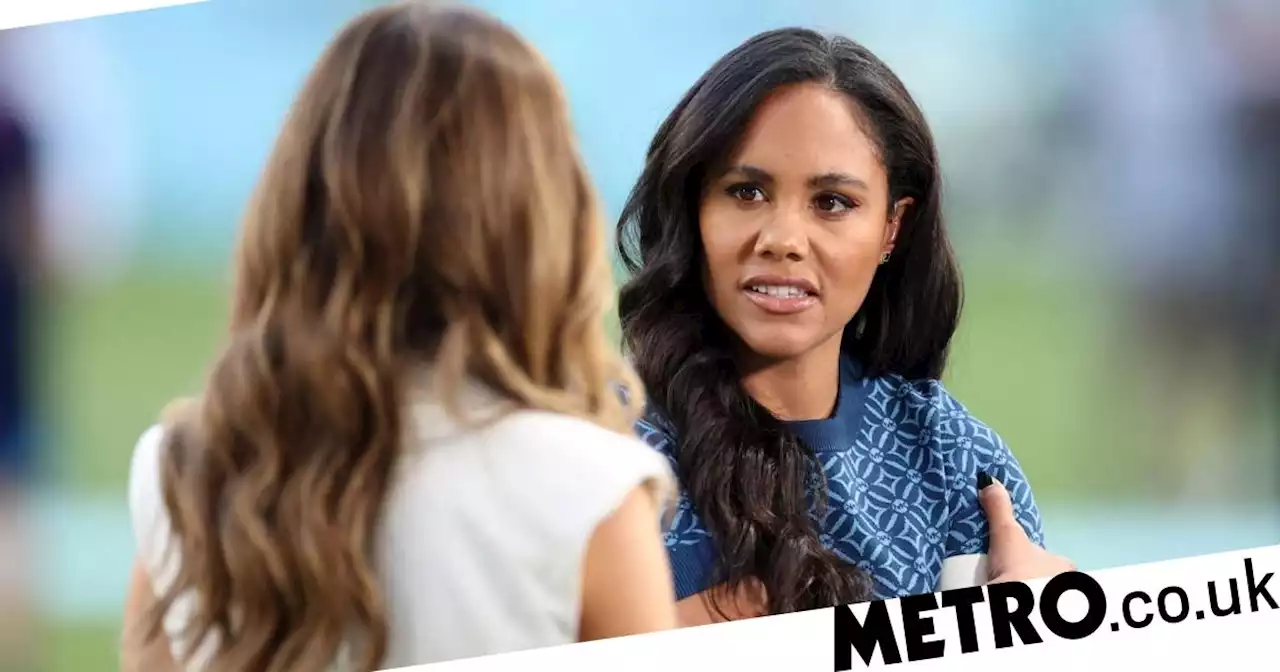 Alex Scott told off by BBC after breaching rule with World Cup post