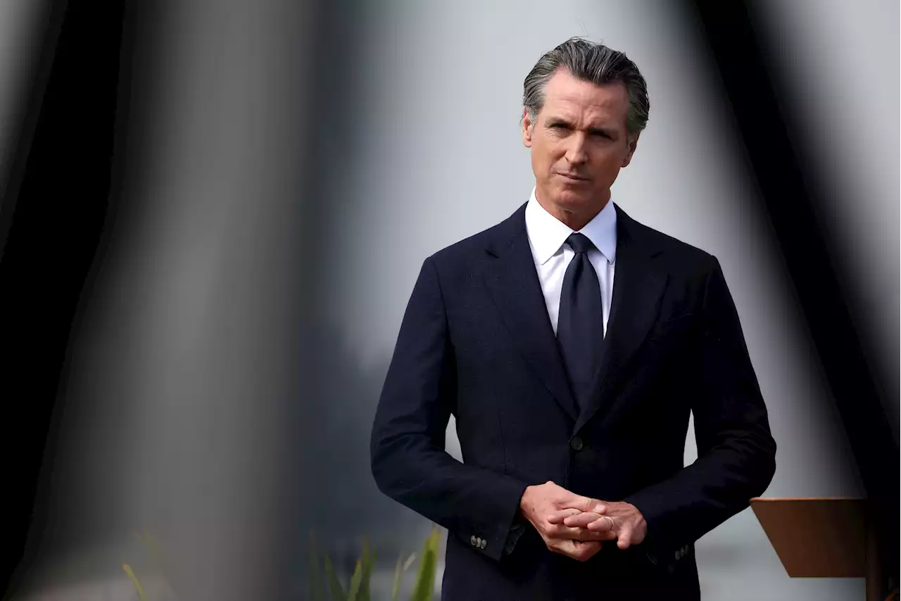 Gavin Newsom visits border after Biden said he had 'more important' issues