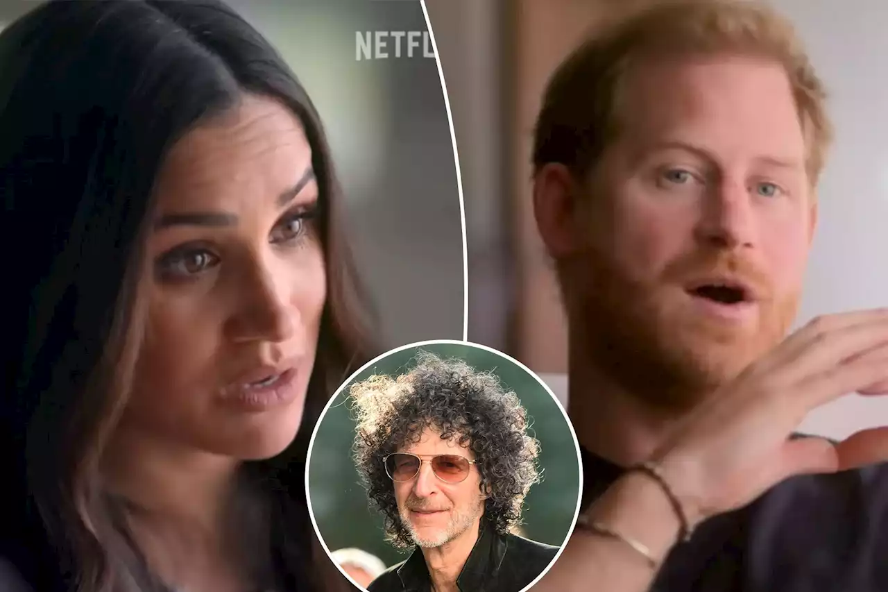 Howard Stern says Harry and Meghan act like ‘whiny bitches’ in Netflix series