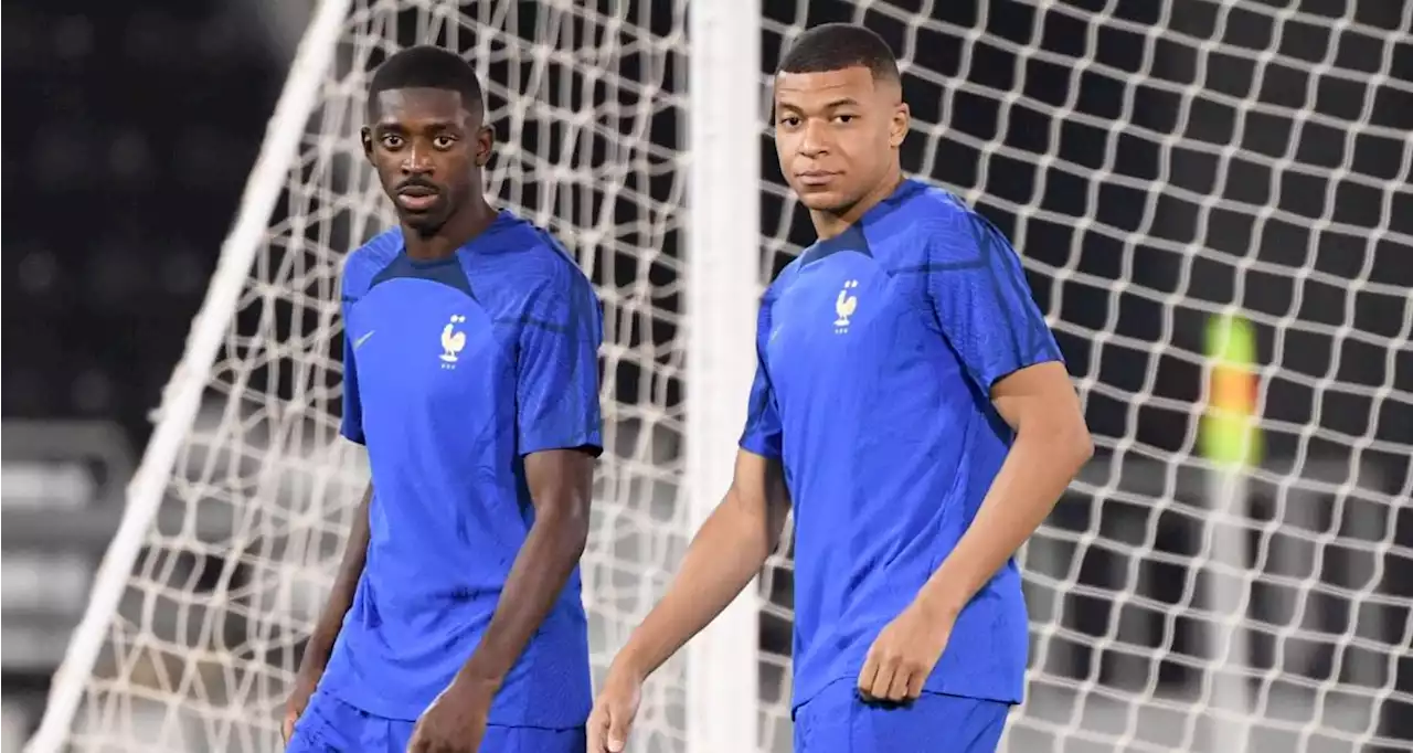 France - Maroc : la vidéo géniale de Mbappé et Dembélé, les coachs de tennis-ballon