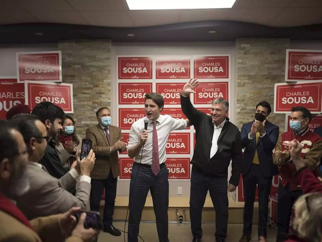 Liberal Charles Sousa declares victory in Mississauga-Lakeshore federal byelection