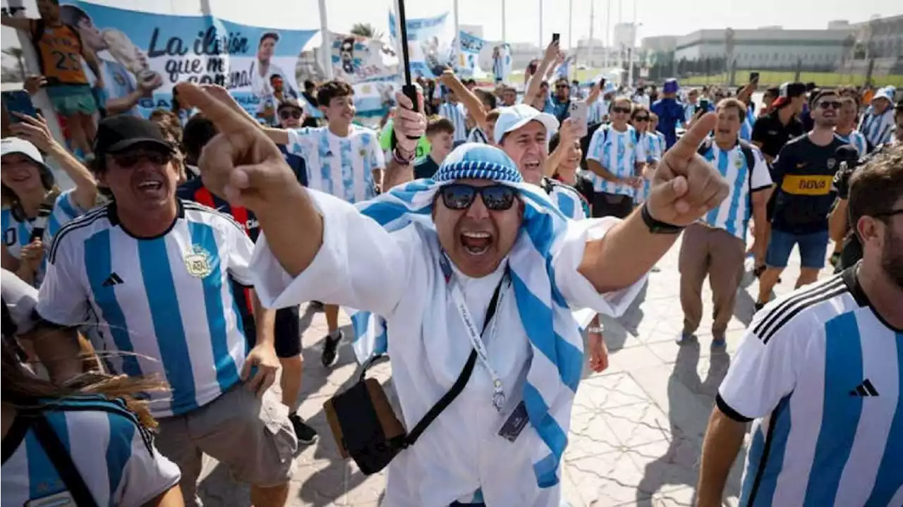 Qatar 2022: En 24 horas los argentinos agotaron los pasajes para ver la semifinal