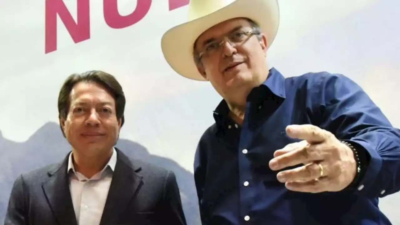 Marcelo Ebrard pide a Morena reglas para 2024, informa Mario Delgado