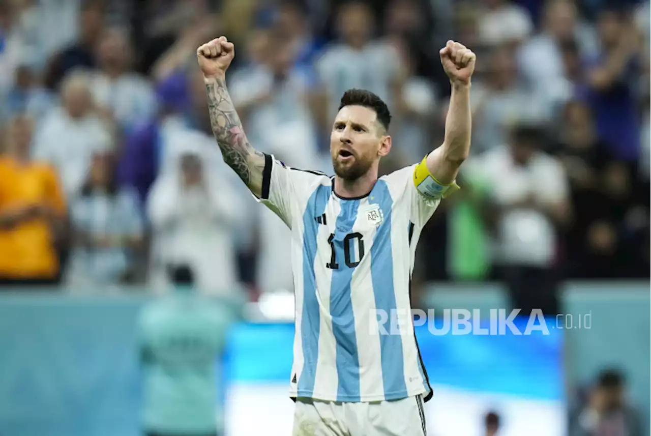 Babak Pertama, Argentina Unggul 2-0 Atas Kroasia |Republika Online