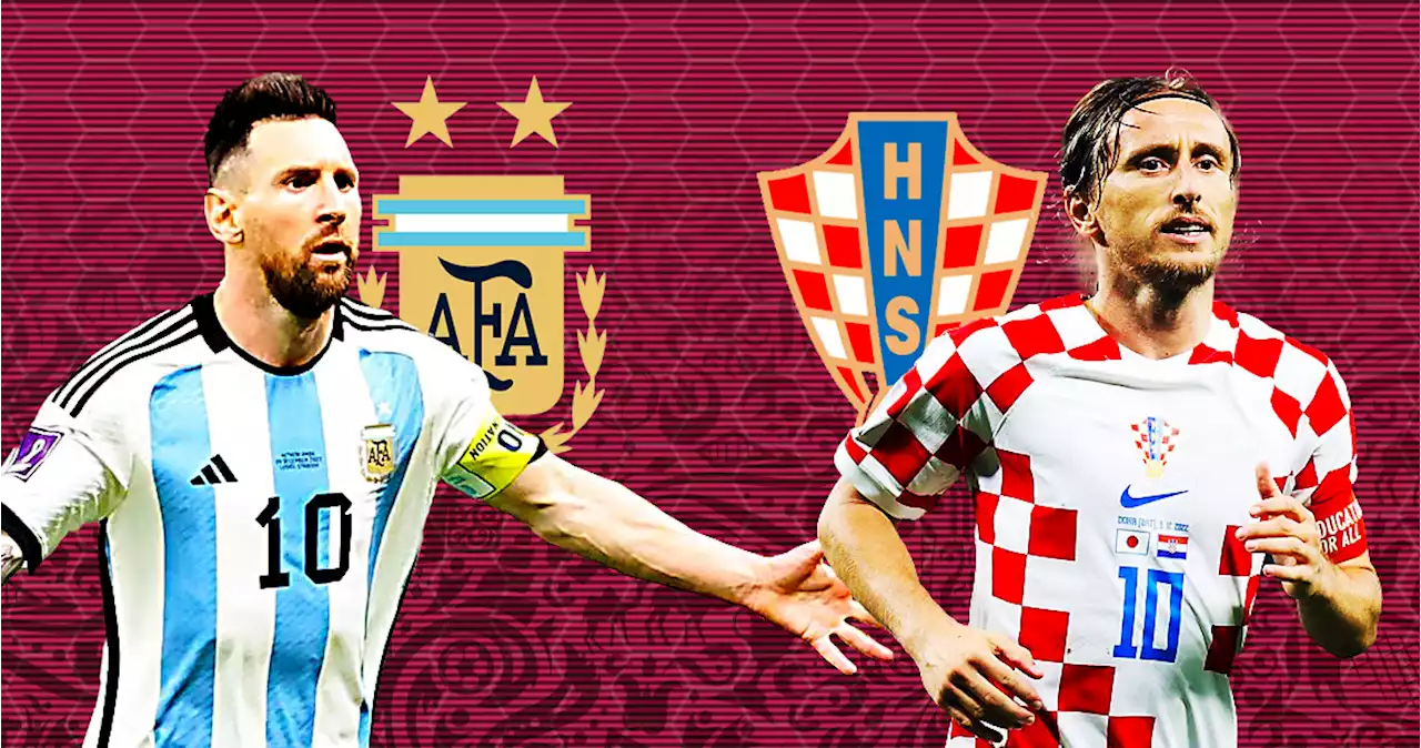 Argentina vs. Croacia: Una semifinal histórica que será la última para Modric o Messi