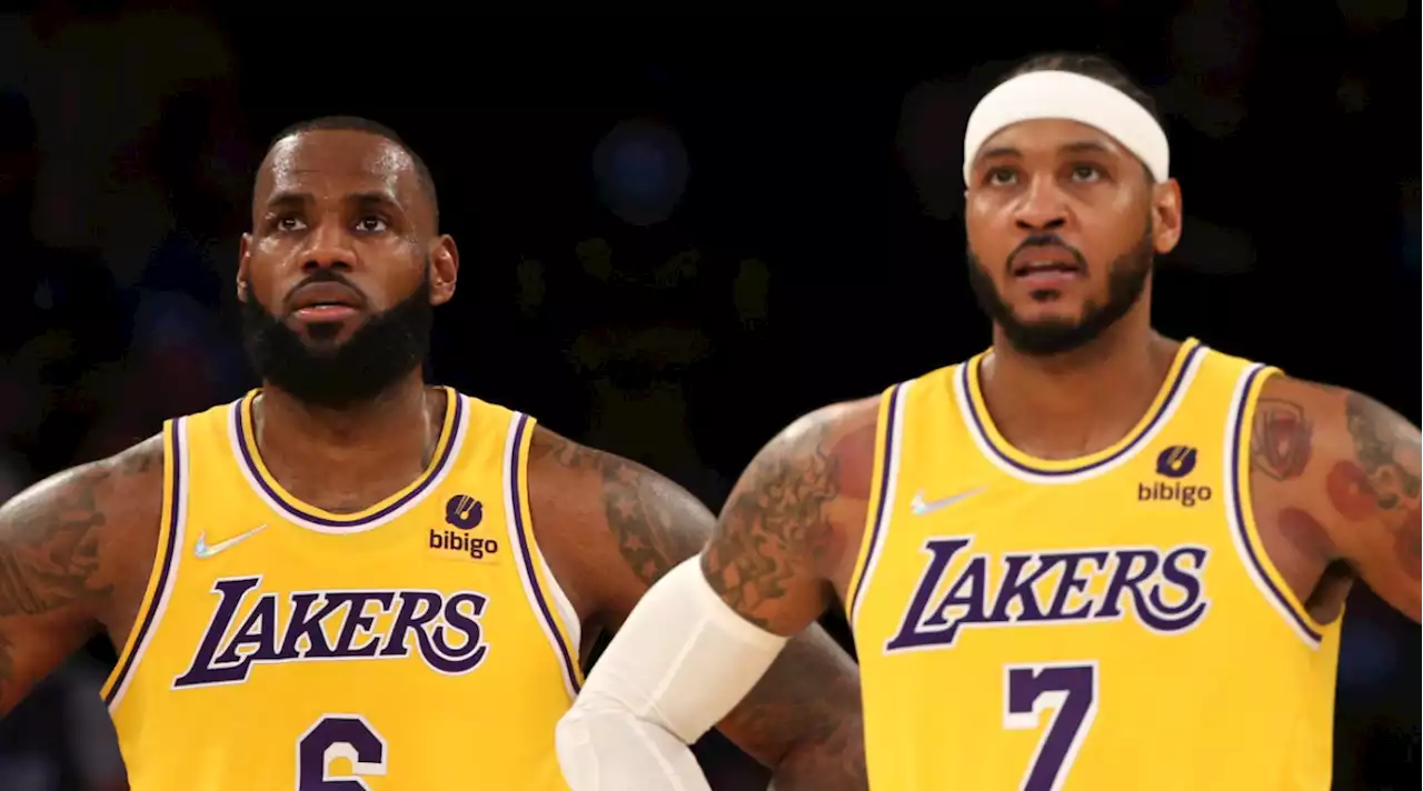 LeBron James, Carmelo Anthony and Sons’ Photo Goes Viral After Game