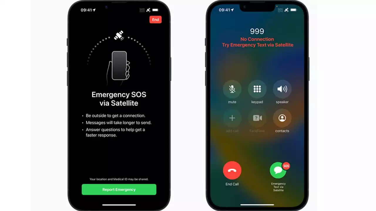 iPhone 14 users can now use satellite to get emergency help when they've got no signal or Wi-Fi