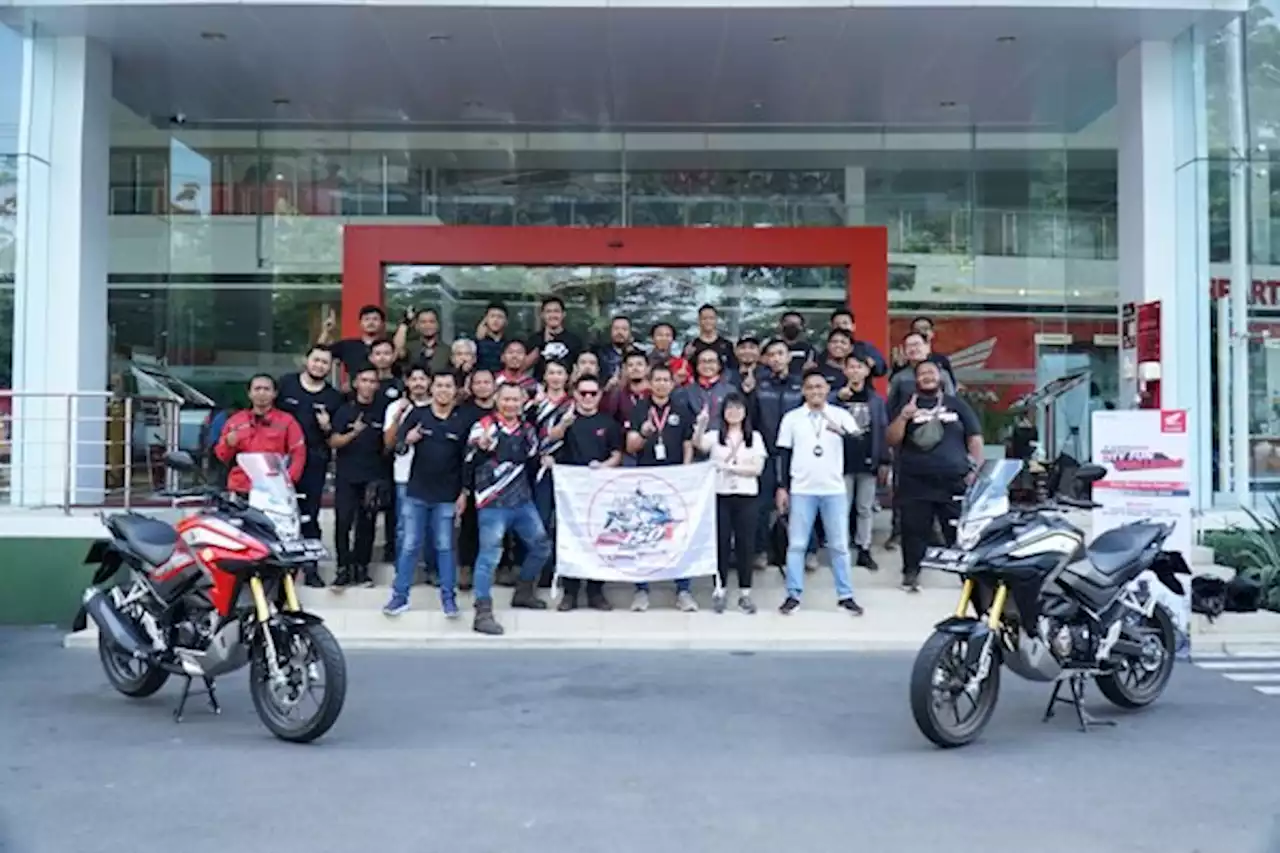 Ada Mario Iroth, Ini Keseruan Fun Ride Challenges Honda CB150X Jateng