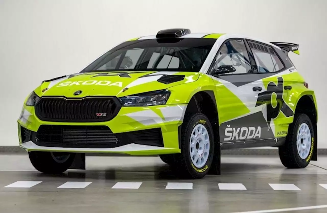 Solberg hat neuen Skoda Fabia Rally2 getestet