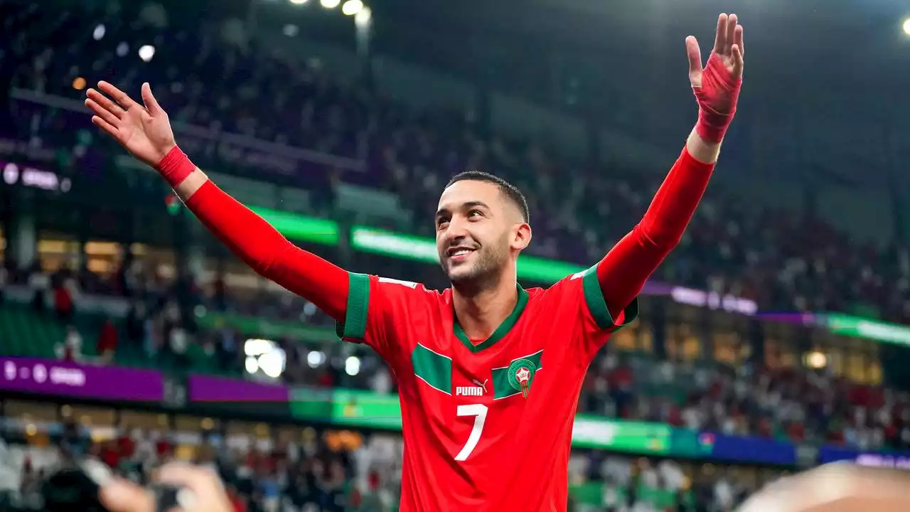 Hakim Ziyech ist bei der WM 2022 einer von Marokkos Schlüsselspielern