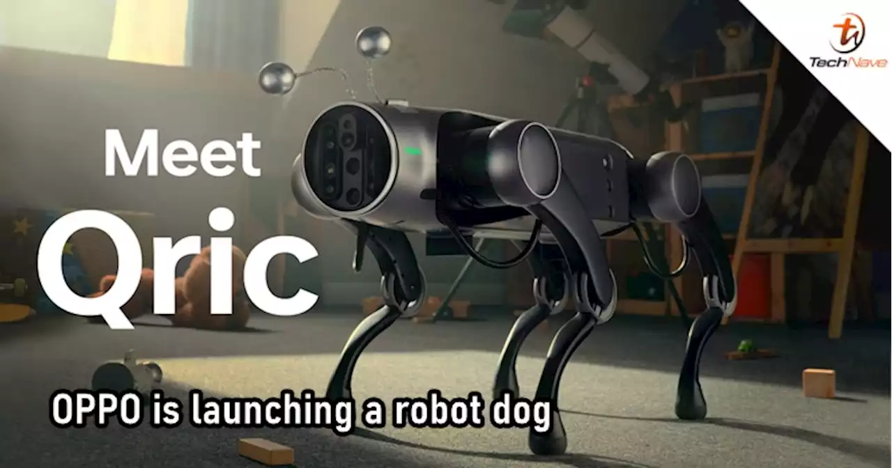 OPPO will present QRIC as its first robot dog during OPPO INNO DAY | TechNave
