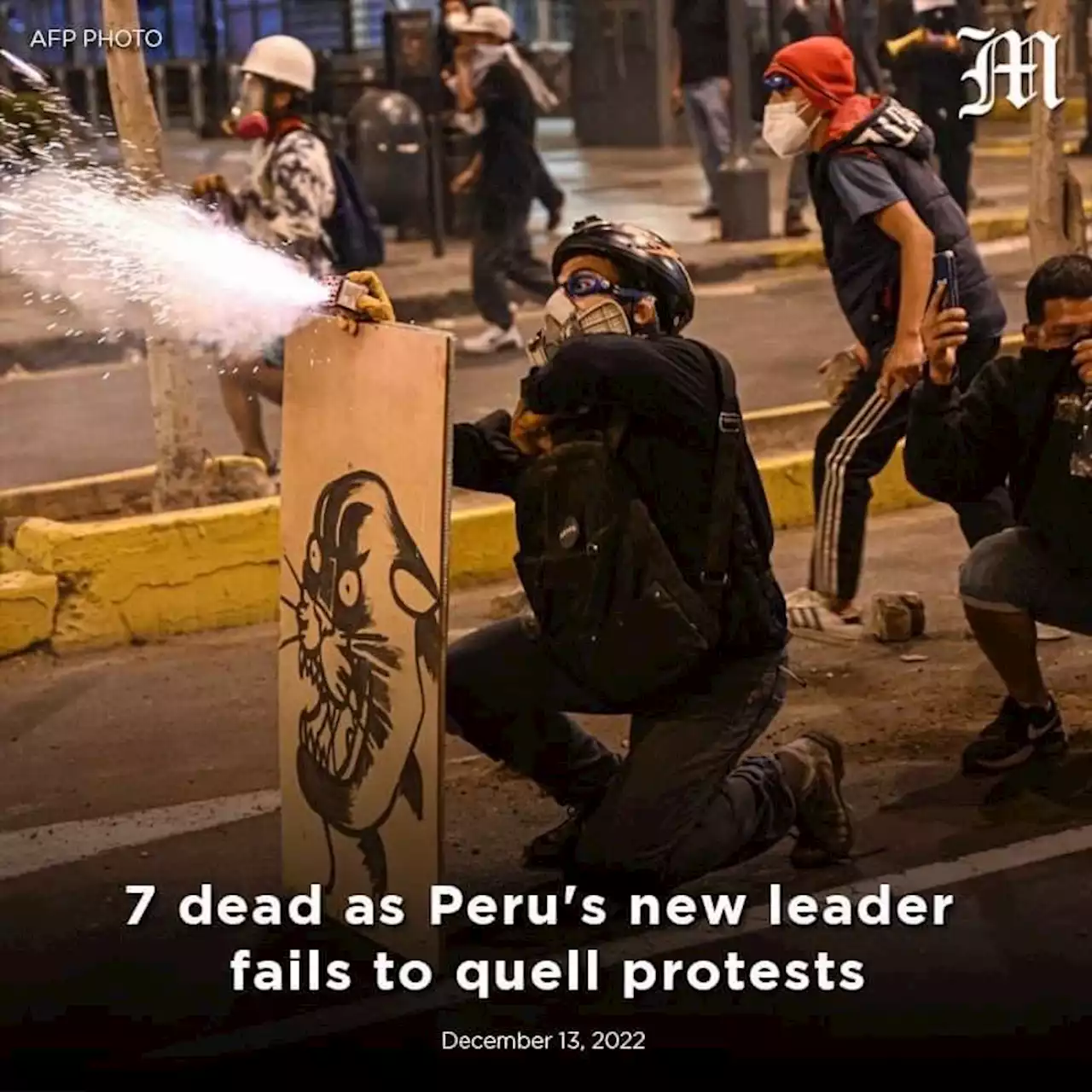 7 dead as Peru's new leader fails to quell protests