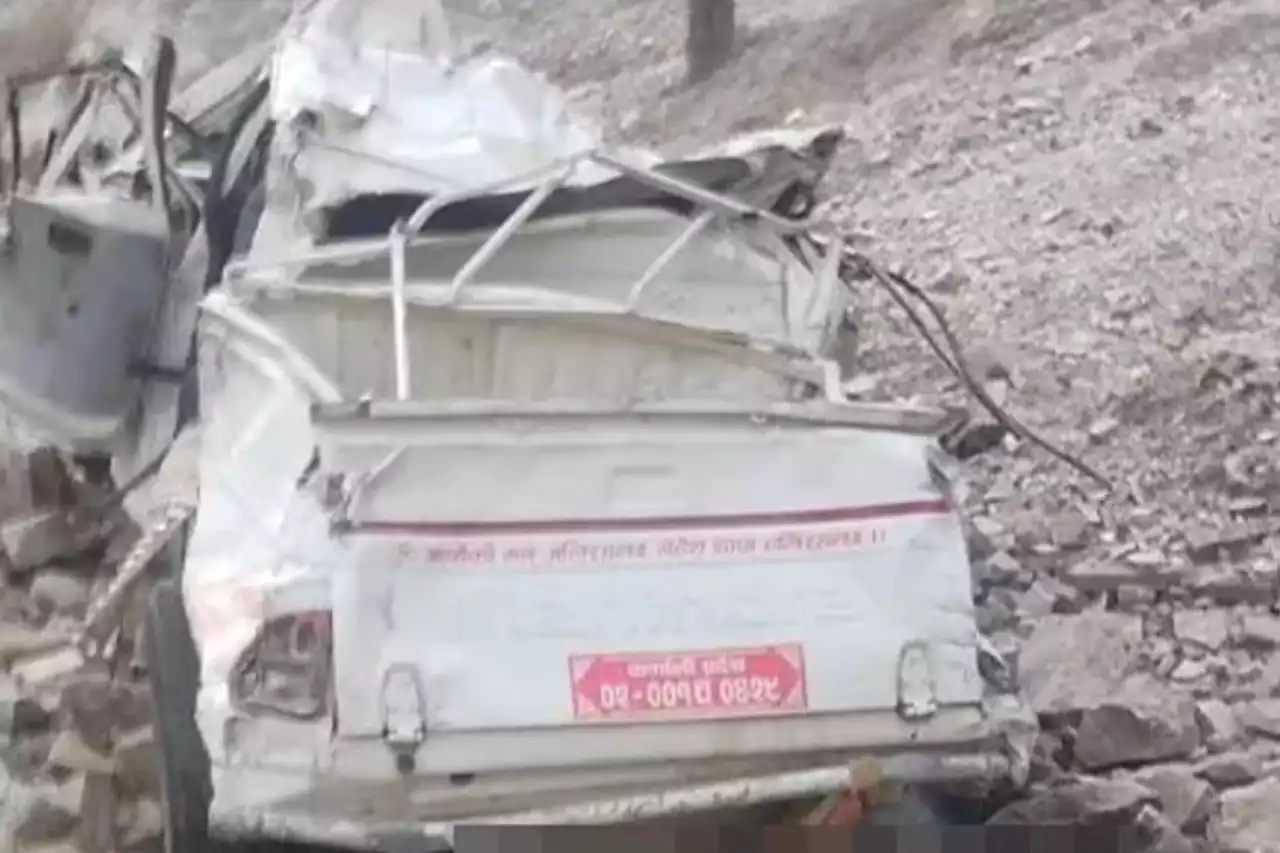 At least 12 wedding guests killed as minibus rolls 650ft down a mountain