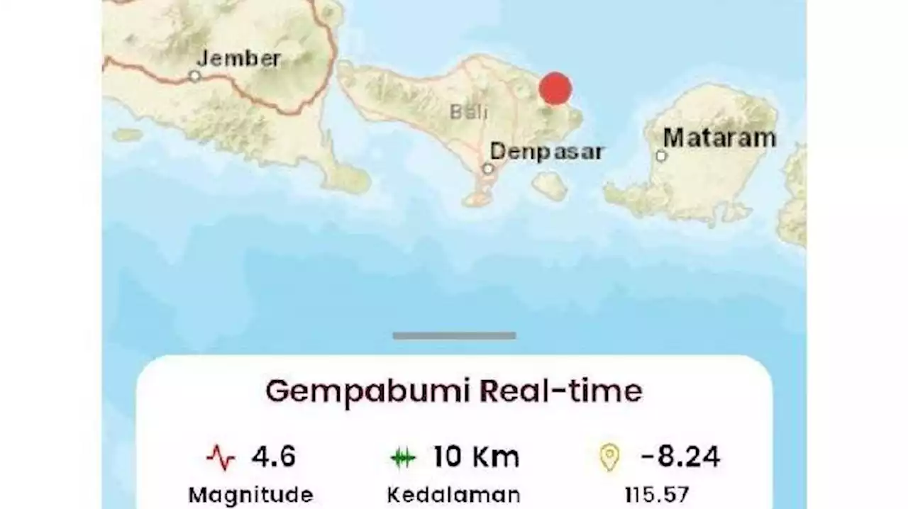 WASPADA, Ada Potensi Gempa Bumi Susulan, BMKG Imbau Masyarakat Bali Tetap Tenang - Tribun-bali.com