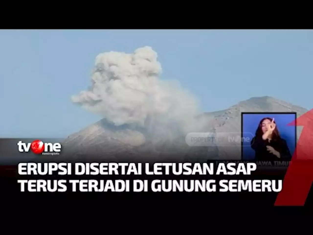 Aktivitas Gunung Semeru Terpantau Masih Tinggi - tvOne