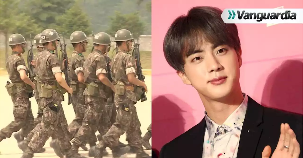 BTS ve a Kim Seokjin, alias Jin, mientras se alista en el ejército