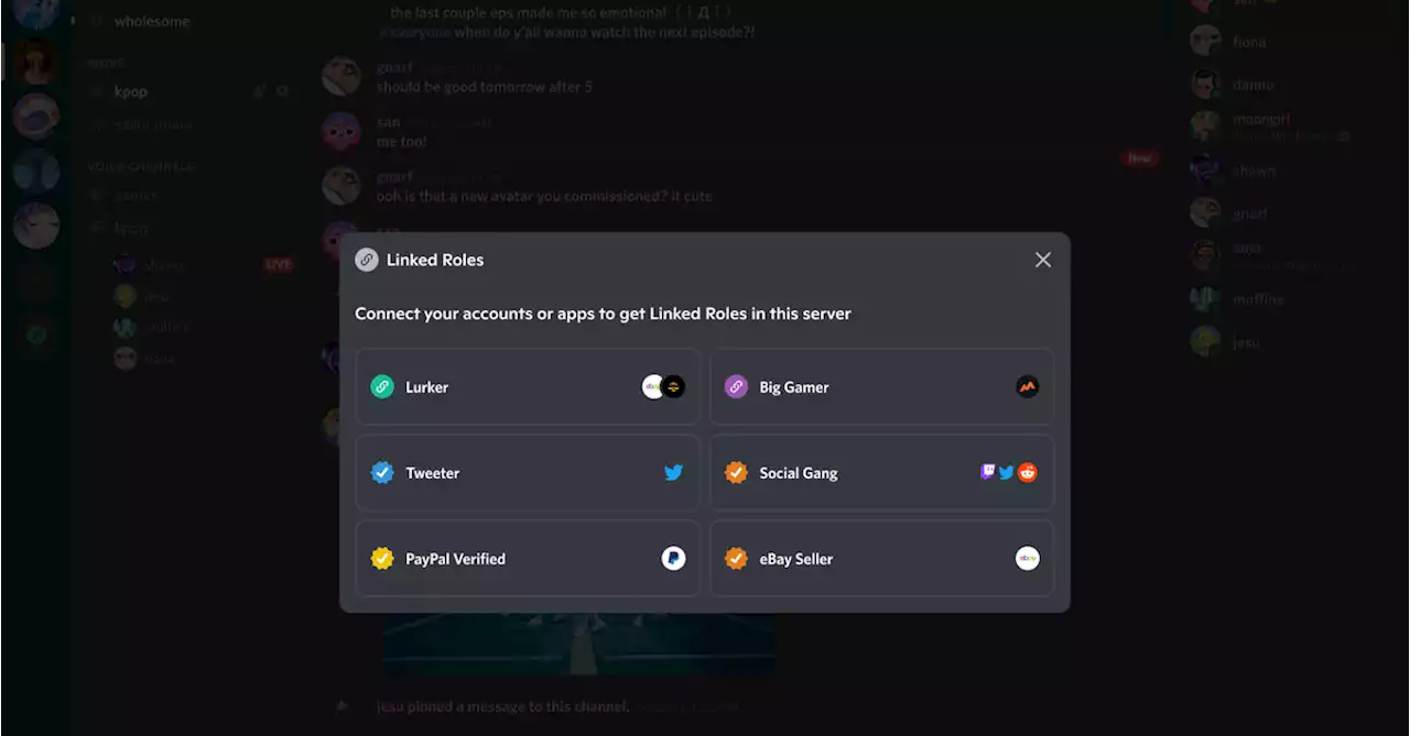 Discord leans on linked accounts to verify who you are and what you can access