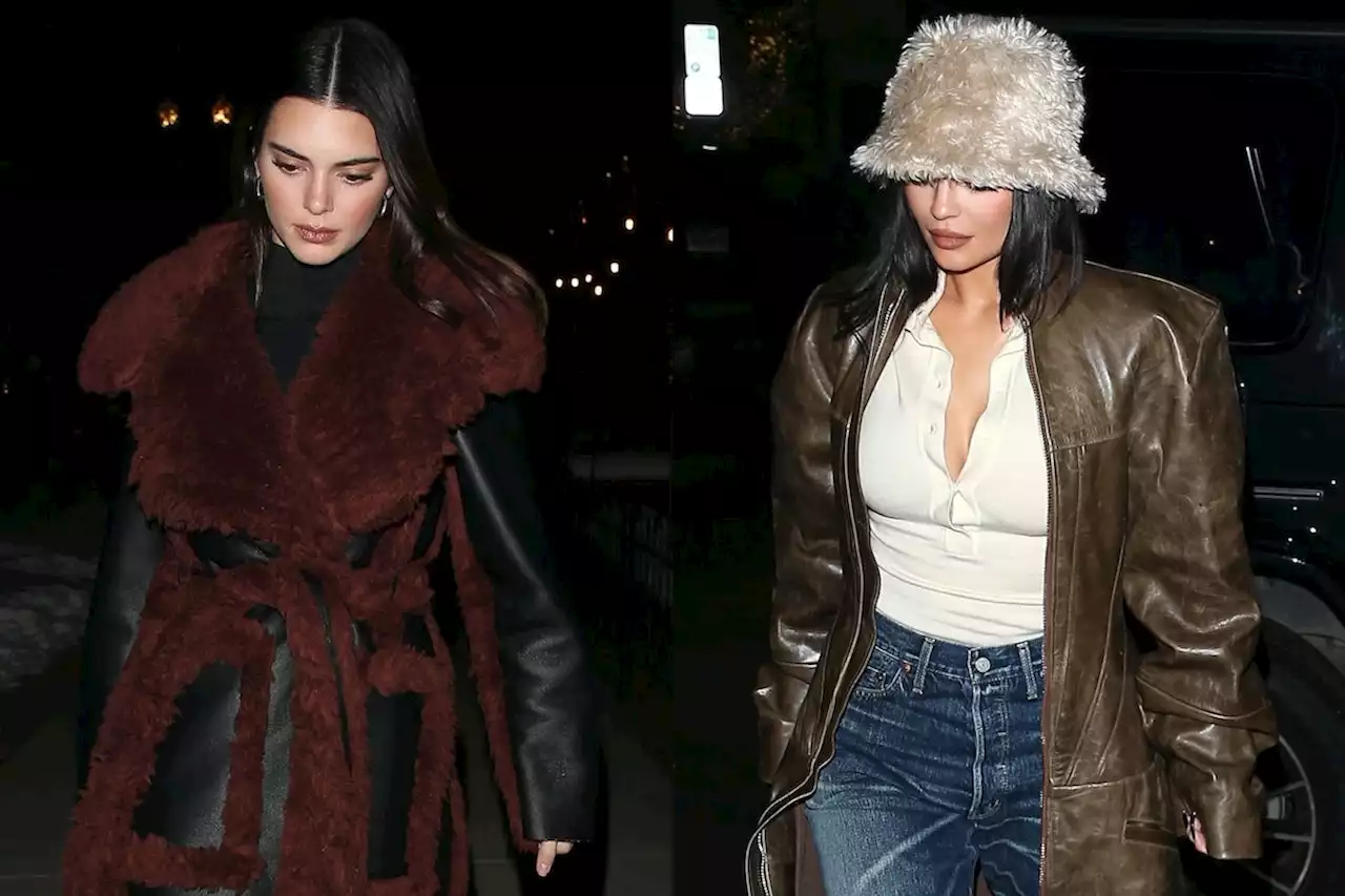 Kendall & Kylie Jenner Take Ski Chalet Style to Extremes in Aspen