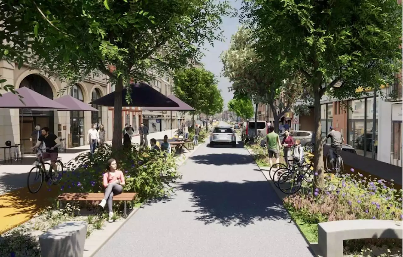 Voici à quoi va ressembler la future Grande rue Saint-Michel à Toulouse