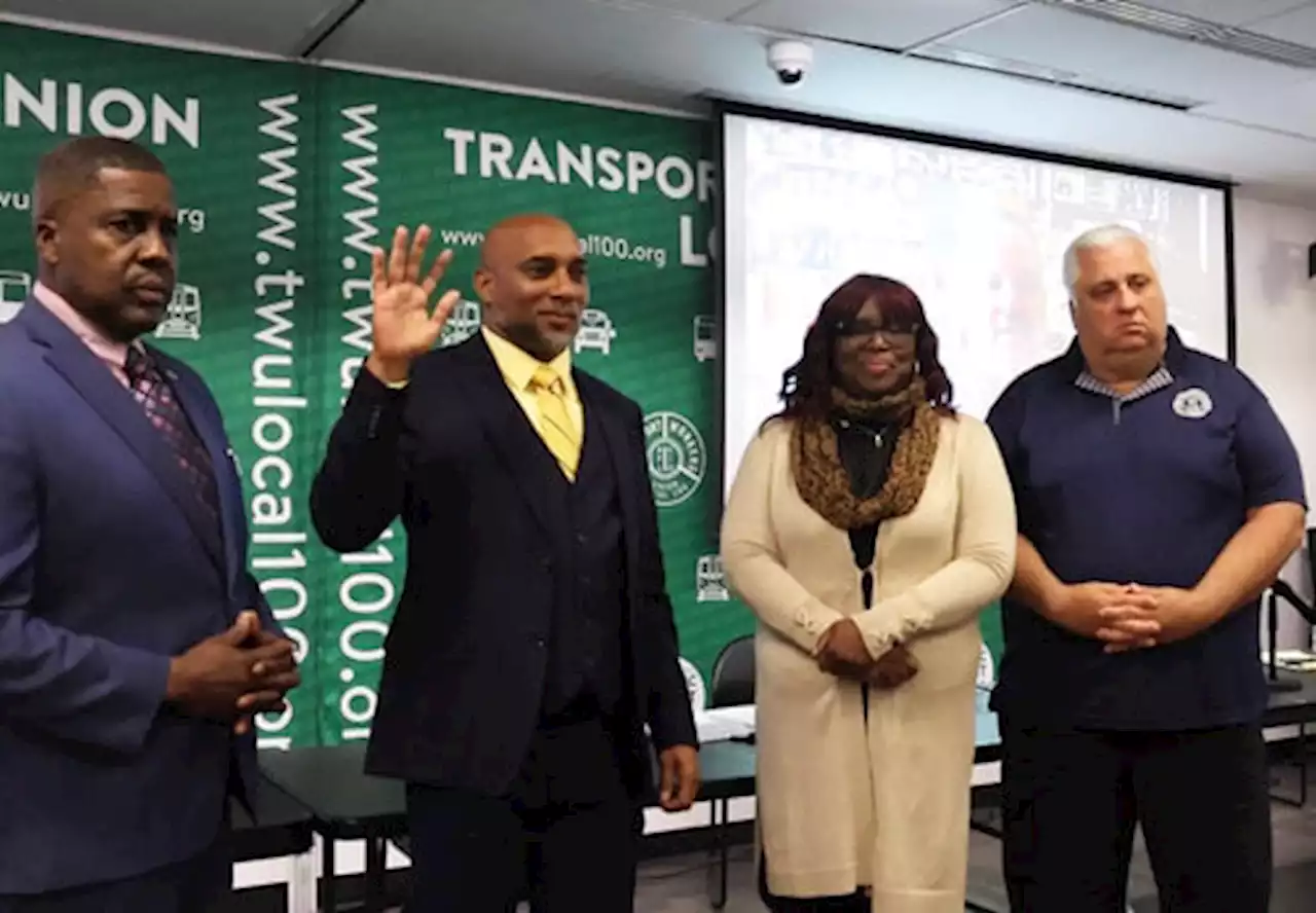 TWU Local 100 shifts gears, elects Richard Davis as new transit union president | amNewYork