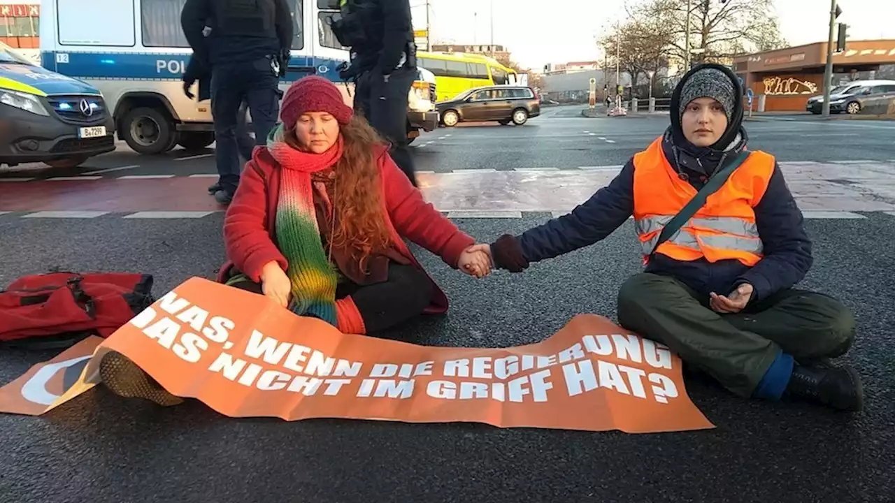 „Letzte Generation“: Blockaden in Berlin, neue Protestform in München