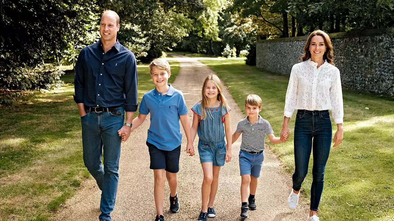 Le prince William et Kate dévoilent leur carte de Noël 2022