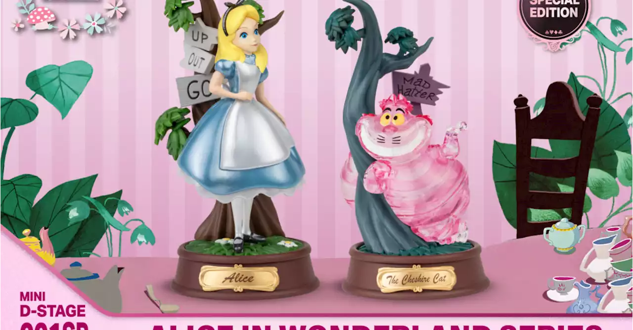 Beast Kingdom Debuts Alice in Wonderland Candy Colored Statues