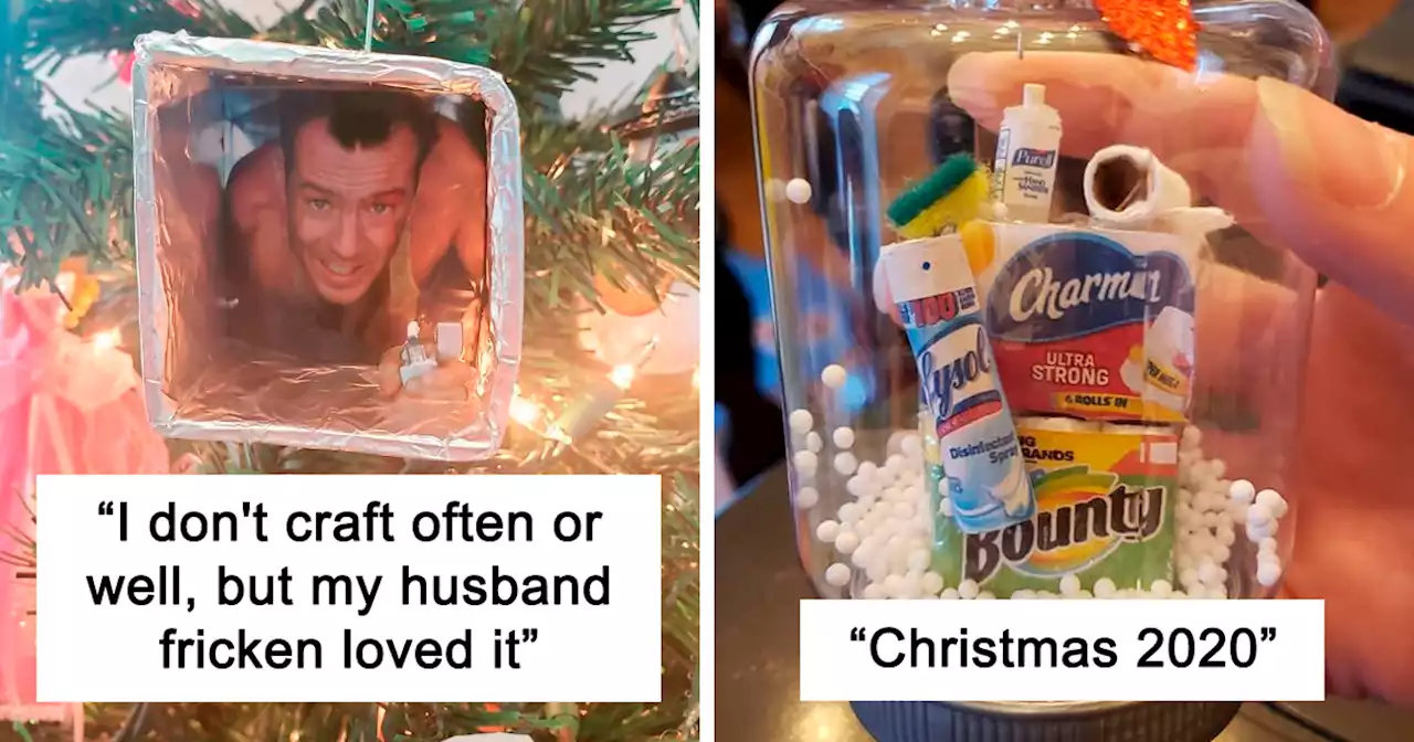 50 People Whose DIY Christmas Decorations Seriously Impressed The Internet