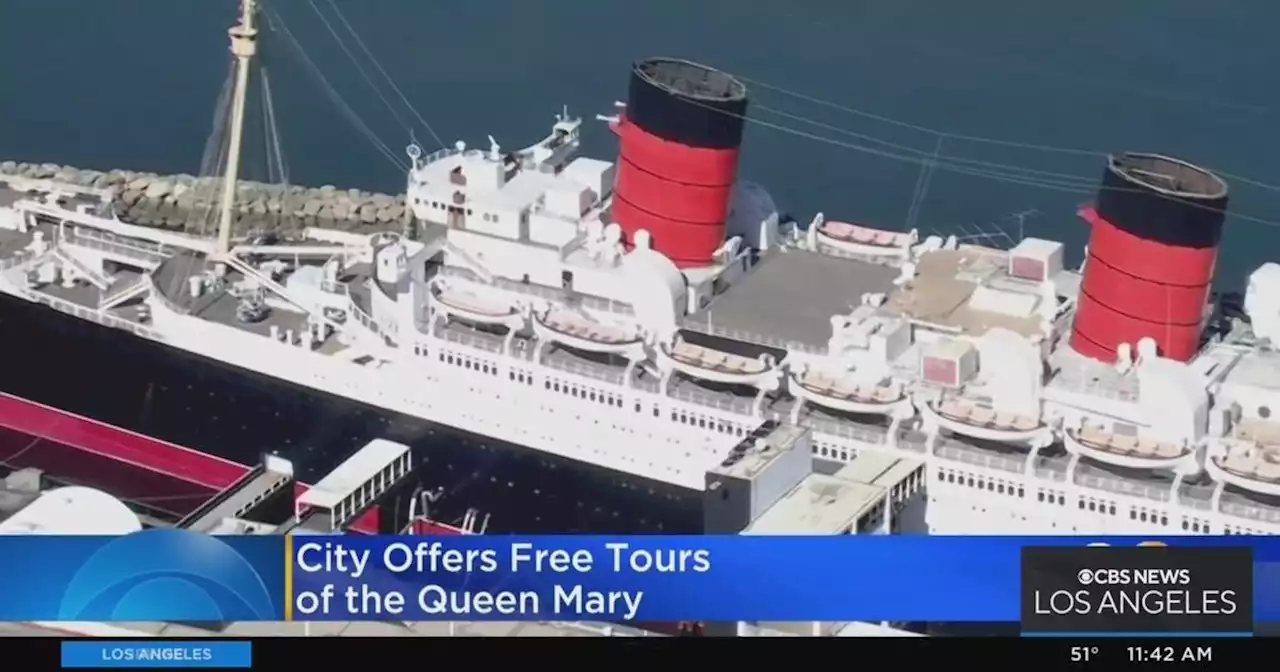 Queen Mary opens for limited tours; first public opening in 2 years.