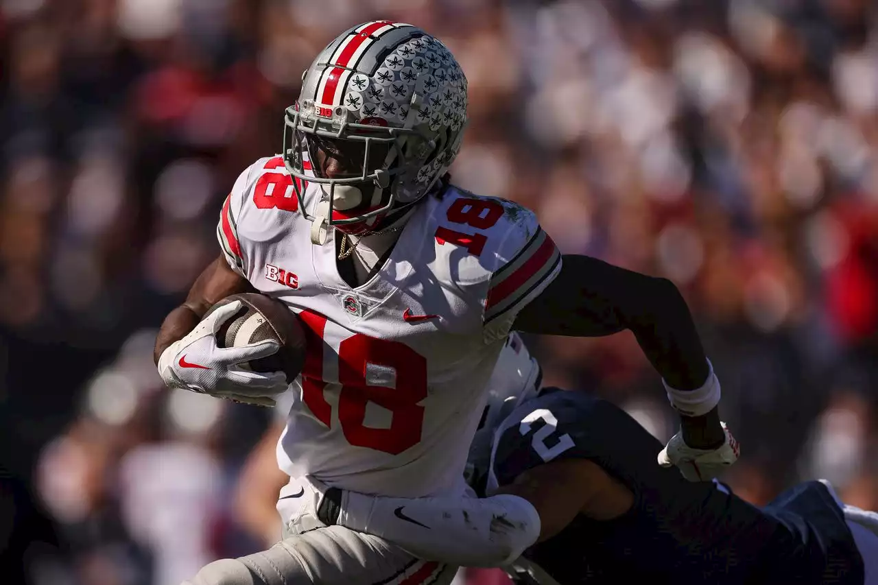 Ohio State football’s Marvin Harrison Jr., Paris Johnson Jr. reach exclusive All-America honors